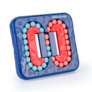 Cubo Rotante Magico con Perline, Mini Giocattolo Antistress in Plastica per Bambini e Adulti, Puzzle Educativo - Product Image 5