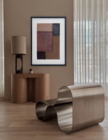 Œuvre d'art géométrique abstraite moderne, décoration murale pour la maison, peinture en relief stéréoscopique 3D faite à la main, peinture décorative minimaliste