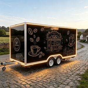 Camión de Helados, Carrito de Helados Móvil, Remolque de Comida Móvil, Camión de Comida Comercial, Camión Móvil para Negocios, Remolque de Comida Rápida con Certificación CE - Product Image 4