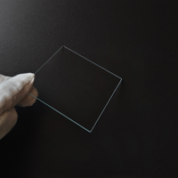 Feuille de verre conducteur ITO simple/double face, verre enduit FTO à uniformité élevée pour les tests optoélectroniques