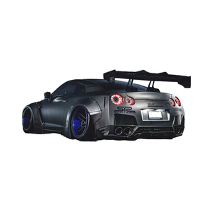Aileron en fibre de carbone pour Nissan GTR, aileron en fibre de carbone de style LB amélioré pour GTR - Product Image 1