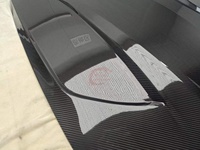 Capot en fibre de carbone sèche de style PK de haute qualité pour BMW M3 M4 G80 G82 Capot en fibre de carbone sèche
