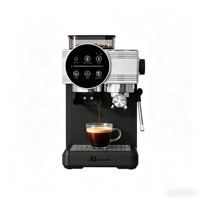 Cafetera Espresso Anbolife Bean to Cup, 20 Bares, Molinillo Integrado, Control de Temperatura PID, Panel Táctil, Fabricación OEM