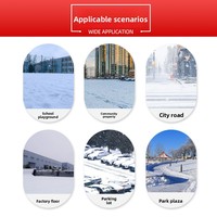 Souffleuse à neige compacte à chenilles de type poussé avec système de purge thermique et procédé de nettoyage/décapage acide pour l'élimination de la neige résidentielle et communautaire