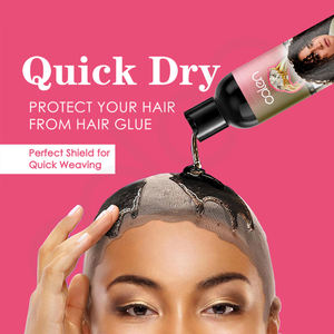 Colle qui ne touche jamais vos cheveux naturels, marque privée, biologique, forte tenue, à base de plantes, soin capillaire sans rinçage, protection capillaire - Product Image 5