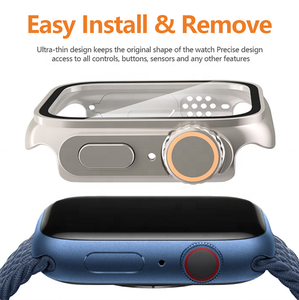 Boîtier <span class=keywords><strong>de</strong></span> montre 44mm 45mm Bracelet <span class=keywords><strong>de</strong></span> montre pour Iwatch Series 8 7 6 SE <span class=keywords><strong>Changer</strong></span> pour Ultra Pc Housse <span class=keywords><strong>de</strong></span> protection - Product Image 3