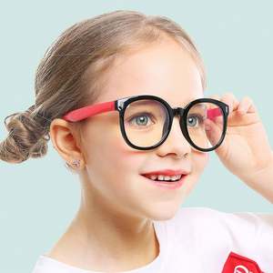 Lunettes de vue rondes pour enfants, avec logo personnalisé, vente en gros, mode, mignonnes, pour garçons et filles, bloquant la lumière bleue, anti-lumière bleue - Product Image 3