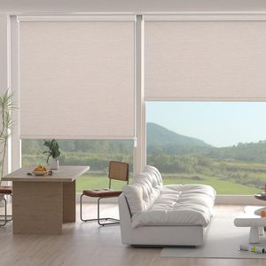 Bán buôn tùy chỉnh cửa sổ con lăn Rèm PVC và vải màn Shades cho khách sạn văn phòng và thương mại các dự án - Product Image 1