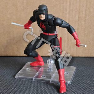 Nuevo Juguete CT <span class=keywords><strong>Daredevil</strong></span> Mafex 223 Versión Negra, Figura de Acción de Anime de PVC para Bebés de 0 a 24 Meses, Juguete Articulado de Regalo - Product Image 3