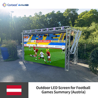 Écran LED étanche Canbest P3.9 P3.91 pour location, 4m x 3m, grand écran LED intérieur/extérieur, écran vidéo LED 2.6mm pour concerts