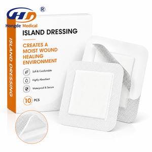 Pansement adhésif personnalisé avec logo, sans latex, hypoallergénique, pour plaies, coupures, brûlures, abrasions, en vrac, haute densité - Product Image 1