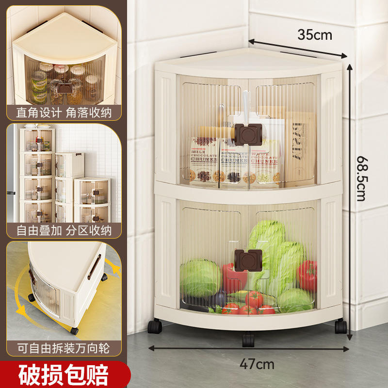 ประตูสีขาว 2 ชั้น ความจุขนาดใหญ่ - สามารถวางซ้อนได้อย่างอิสระ