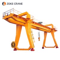 Grue à portique à double poutre de 80 tonnes et 100 tonnes, conçue sur mesure pour l'hydroélectricité et l'industrie lourde