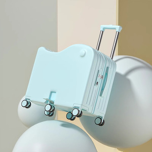 ALL PASS Nuovo Design <span class=keywords><strong>Valigia</strong></span> per Bambini 22 Pollici con Funzione Cavalcabile, Grande Capacità e Portabicchieri - Product Image 6