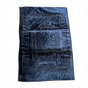 Alfombra de Oración Musulmana Plegable de Espuma Viscoelástica, Portátil y Gruesa para Viajes - Product Image 4