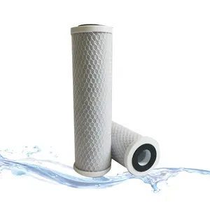 Coconut Shell 20 Inch Water Filter 5 Micron CTO Carbon Block Drinking Water Filter cartridge RO System For Water Purification