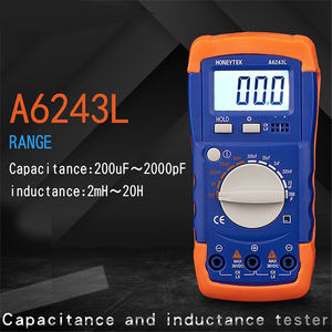 A6243L Medidor Digital <span class=keywords><strong>LCR</strong></span> Profissional Medidor de Resistência Testador de Capacitância Indutância <span class=keywords><strong>Mini</strong></span> Multímetro Digital - Product Image 2