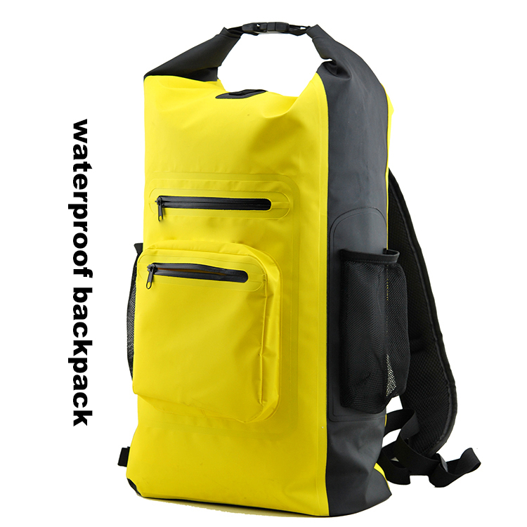 10% Off Custom Outdoor Waterproof 30L 40L 50L 60L 500D PVC Hiking Camping Dry Bag Backpack