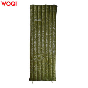 Sac de couchage rectangulaire Woqi 3 saisons en nylon pour adulte, enveloppe respirante, chaud, pour le camping en plein air, voyage, léger - Product Image 1