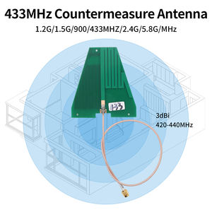 Antenne directionnelle à large bande PCB 800MHz à 6GHz LPDA Antenne de drone UWB à bande ultra large - Product Image 3
