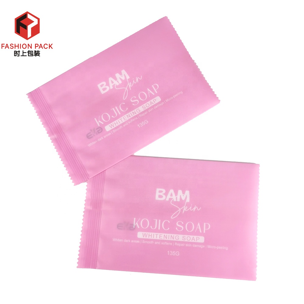 soap pillow pack plastic orange