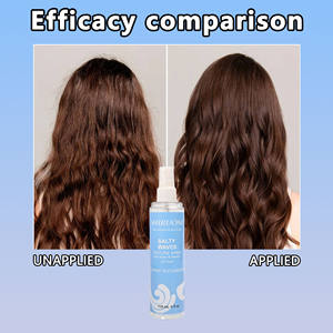 OEM ODM Vente en gros Marque privée Vagues salées véganes Spray pour cheveux algues marines Banane Spray texturant pour tous les cheveux - Product Image 3