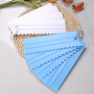 Hamur pasta kek dekoratif tarak sıyırıcılar parlatıcı fondan pürüzsüz - Product Image 4