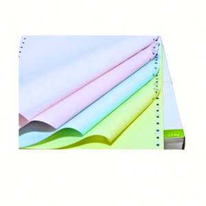 Meilleur papier sans carbone 100% pâte de bois vierge Cb Cfb Cf, utilisés par les grands fabricants, en couleurs blanc/rose/jaune/bleu/vert - Product Image 4