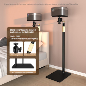 <span class=keywords><strong>Support</strong></span> de <span class=keywords><strong>sol</strong></span> universel pour projecteur Siying à angle réglable, 1/4, longueur réglable 118-150 cm, capacité de charge 10 kg, pour mur, canapé, lit - Product Image 3