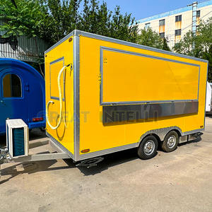 Grand Chariot de Restauration Mobile Intelligent USA avec Roues, pour Glaces, BBQ et Snacks, Idéal pour la Vente en Extérieur - Product Image 6