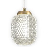 Lámpara de Techo LED Moderna de 5 W y 4000 K con Cubierta de Vidrio, Personalizable, 15 CM, Base de Acero Cromado, Iluminación de Diseño