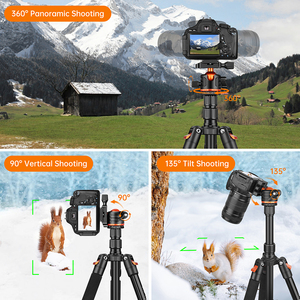 Chuyên nghiệp nối dài Hợp kim nhôm máy ảnh <span class=keywords><strong>Video</strong></span> Monopod ánh sáng đứng nhanh chóng phát hành tấm cho điện thoại di động - Product Image 4