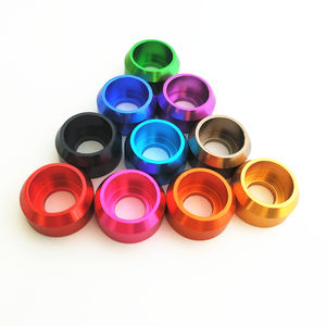 OEM CNC personnalisé M3 <span class=keywords><strong>M4</strong></span> M5 M6 M8 couronne tête de tasse cône en aluminium rondelle fraisée pour pièces de modèle RC - Product Image 2