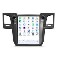 RoadNavi estilo Tesla Android 11 radio de coche para Toyota Fortuner Hilux 2012-2015 reproductor Multimedia de coche inalámbrico Carplay 4G