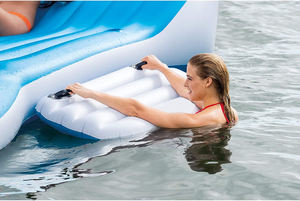 Personnalisé PVC 6 7 personnes île flottante gonflable tropicale à Tahiti île flottante pour piscine gonflable pour 10 personnes - Product Image 4
