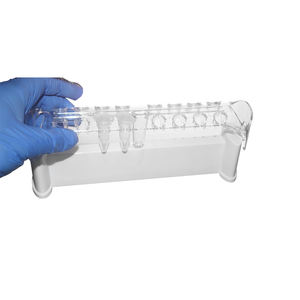 1.5 मिलीलीटर/2 मिलीलीटर ट्यूब के लिए 16-अच्छी तरह से चुंबकीय स्टैंड-मजबूत चुंबक के साथ-साथ टेटेचेबल सेंट्रीफ्यूज ट्यूब रैक - Product Image 2