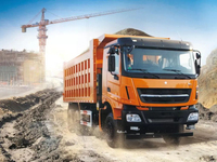Camion benne neuf, robuste, haute productivité, 8x4, avec cabine étendue, prix abordable pour le Bhoutan