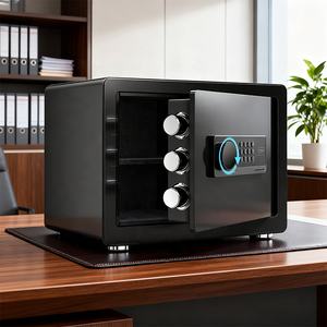 Sleutel Veilig Slot Hoge Kwaliteit Staal Veilig Met Elektronische Wachtwoord Sleutel 26l Safe Box Voor Thuis Commerciële Kantoren Kluizen - Product Image 6