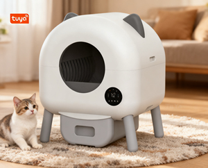 Easy Clean Smart 76 Liter Automatische Zelfreinigende Kattenbak Modern Plastic Kattentoilet Met Geurcontrole - Product Image 1