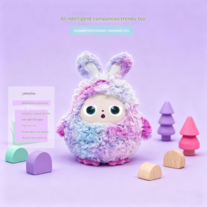 Robot en peluche intelligent IA avec application, assistant vocal interactif ChatGPT, compagnon émotionnel et d'apprentissage interactif - Product Image 1