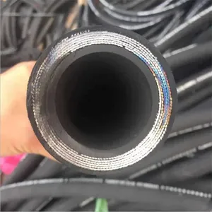 Super Factory Food Grade Industrial Flexible Braided Hydraulic Air Rubber Hose High Pressure Hose Pipes