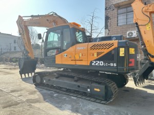 Goede Staat Tweedehands Zware Machines Hyundai 220lc-9S Rupsgraafmachines Gebruikt Graafmachine Te Koop - Product Image 2