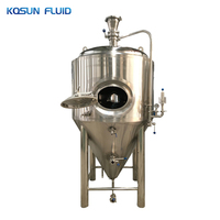 Machine de fabrication industrielle de bière, 100l, 500l, 1000l, kombucha, brasserie, fermentage, réservoir, équipement