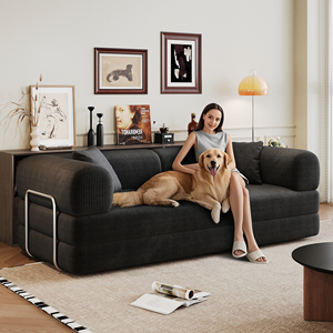 Canapé-lit pliable et <span class=keywords><strong>convertible</strong></span> à compression sous vide pour dortoir, gain de place, avec mousse haute élasticité pour étudiants - Product Image 1