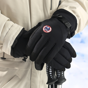 GOLOVEJOY DB69 Gants <span class=keywords><strong>de</strong></span> Ski et <span class=keywords><strong>Snowboard</strong></span> Imperméables Coupe-Vent pour Enfants et Adultes, Gants d'Hiver Chauds à Écran Tactile Fonctionnel - Product Image 5