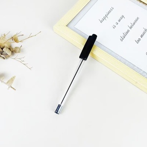 Stylo bille simple à pointe balle de 1,0 mm, encre à base d'huile, bleu, noir, rouge, avec manchon d'insertion en plastique transparent durable, idéal pour l'école - Meilleures ventes - Product Image 6