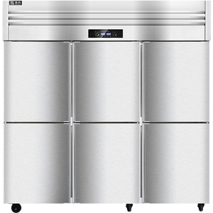 Réfrigérateur commercial de haute qualité à six portes, grand congélateur intégré, pour la conservation des aliments frais - Réfrigérateur STLN-GS36 - Product Image 3