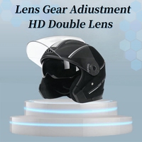 Casque de moto unique ABS DOT Racing Motocross intégral pour hommes et femmes, accessoires de moto