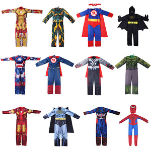 Disfraces de superhéroes para niños, trajes de cosplay de Los Vengadores, Spider Man, Batman, Iron Man, Hulk, Thor, Flash, para niños de 8 a 13 años - Product Image 2