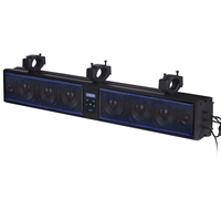 Soundbar sistem audio UTV ATV SSV golf laut kustom atap universal BT overhead 8 paket speaker anti-maling IP65 tahan air